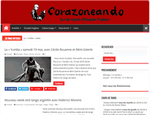 Tablet Screenshot of corazoneando.info